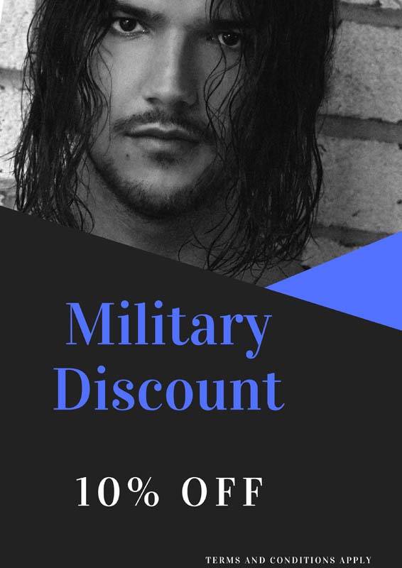 military discount