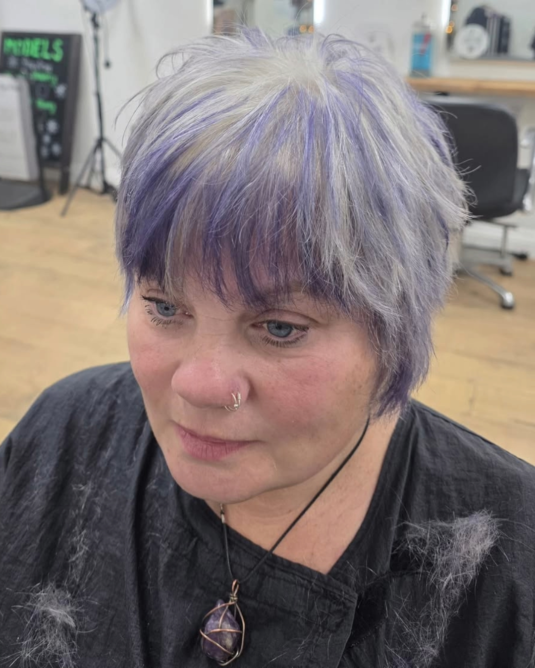 Short Ladies Cut at Affinity for Hair Salon, Taunton, Somerset Short Ladies Cut at Affinity for Hair Salon, Taunton, Somerset