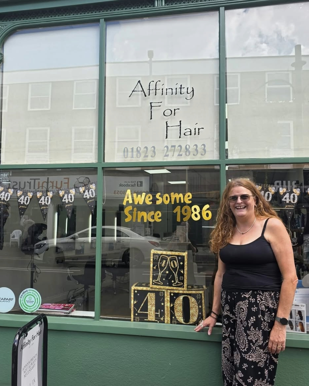 AFFINITY FOR HAIR CELEBRATES 40 YEARS IN BUSINESS AFFINITY FOR HAIR CELEBRATES 40 YEARS IN BUSINESS